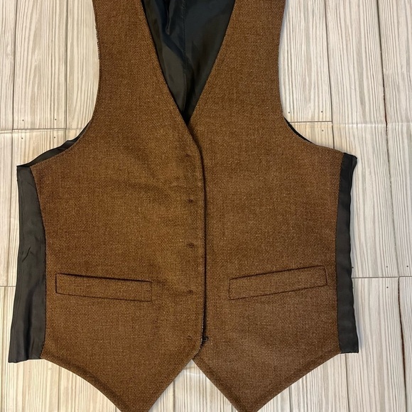 Reversible Wool Vest - Picture 3 of 7